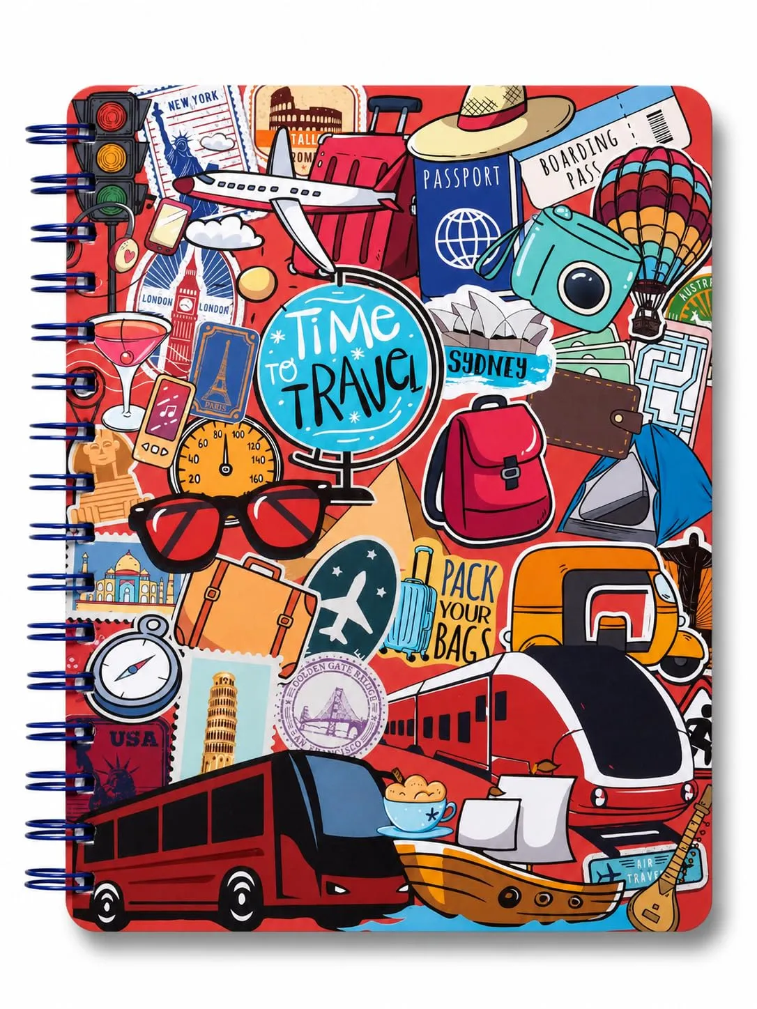 Spiral Travel Diary