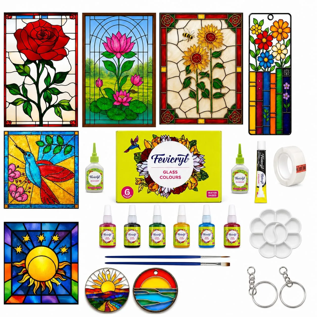 DIY Glass Painting Kit